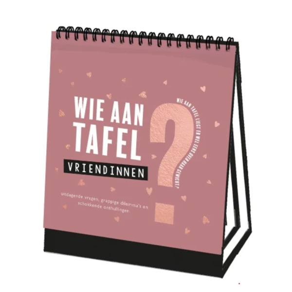 Wie aan tafel? Vriendinnen