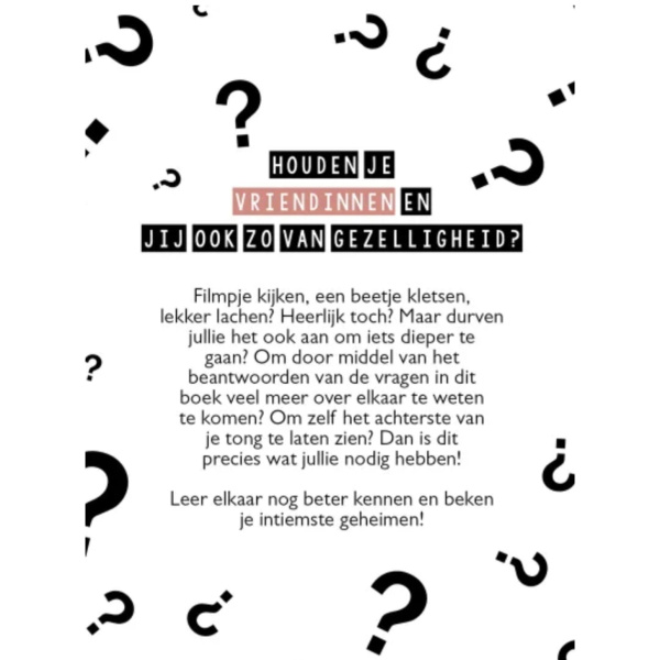 Wie aan tafel? Vriendinnen